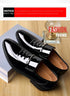 Men Patent Leather Casual Loafers Slip On Shoes for Business and Party